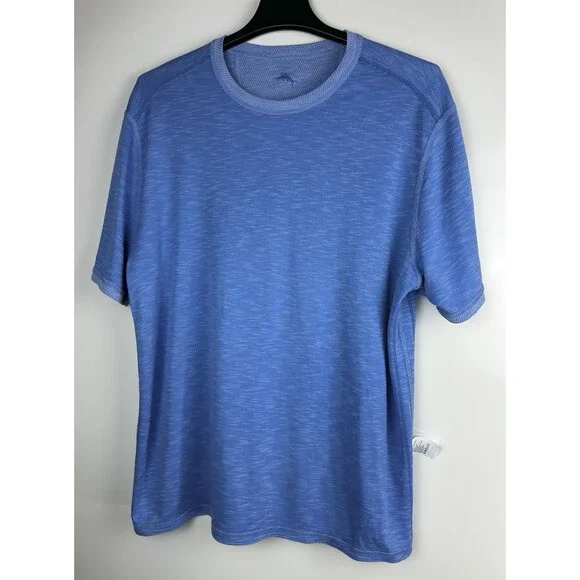 2 Tommy Bahama Flip Sky IslandZone T-Shirts Reversible Tee Blue Men's Size XL - Picture 12 of 16